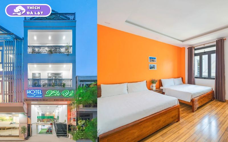 Các khách sạn đường Trần Phú Đà Lạt giá rẻ, gần trung tâm 11 khách sạn đường trần phú đà lạt