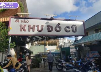 khu chợ đồ cũ đà lạt