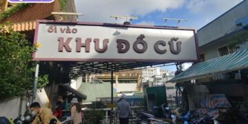 khu chợ đồ cũ đà lạt