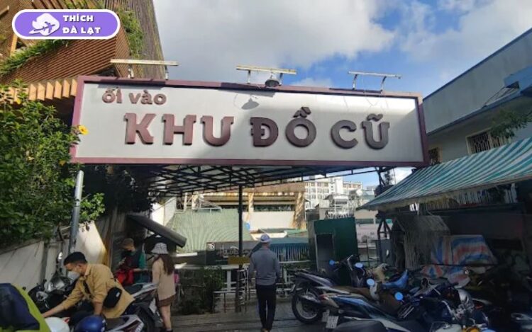 khu chợ đồ cũ đà lạt