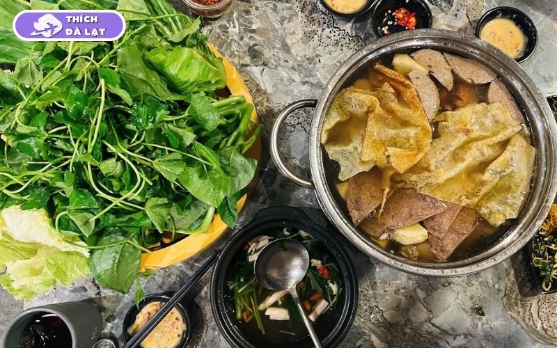 Danh sách các quán lẩu bò Đà Lạt ngon nổi tiếng, ăn là ghiền 29 lẩu bò đà lạt