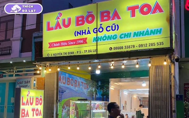 Danh sách các quán lẩu bò Đà Lạt ngon nổi tiếng, ăn là ghiền 23 lẩu bò đà lạt