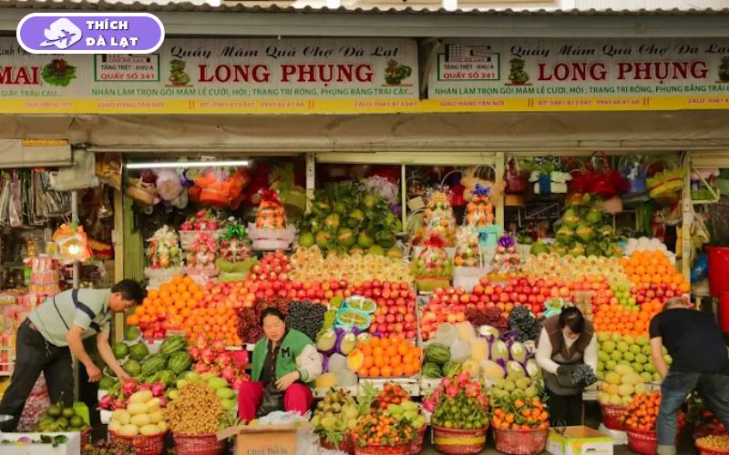 Chợ Đà Lạt bán gì? Đặc sản, món ngon và kinh nghiệm mua sắm 8 chợ đà lạt