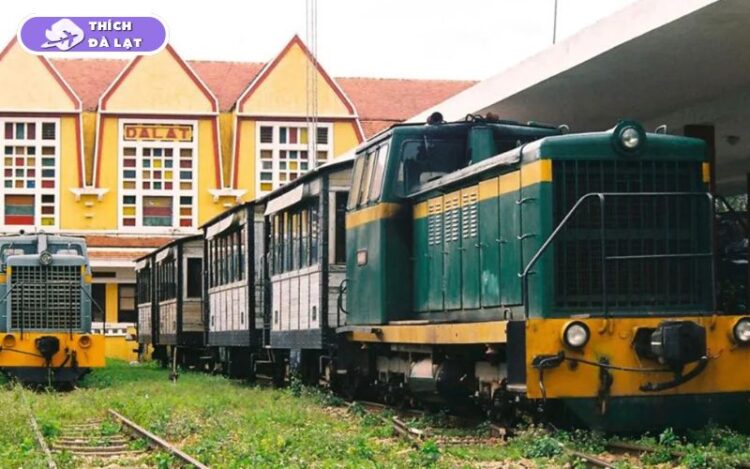 đà lạt có ga tàu không