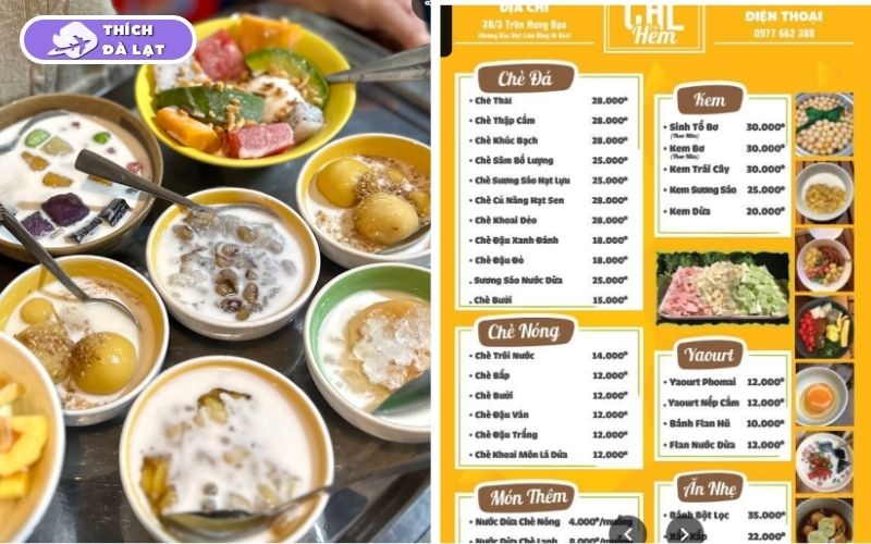 Chè Hẻm Đà Lạt có gì hấp dẫn khiến thực khách mê mẩn khi ghé ăn? 8 chè hẻm đà lạt