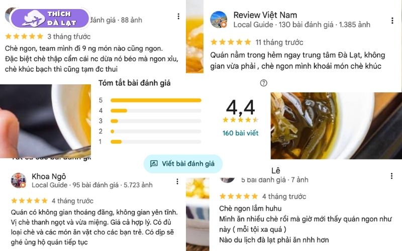 Chè Hẻm Đà Lạt có gì hấp dẫn khiến thực khách mê mẩn khi ghé ăn? 10 chè hẻm đà lạt