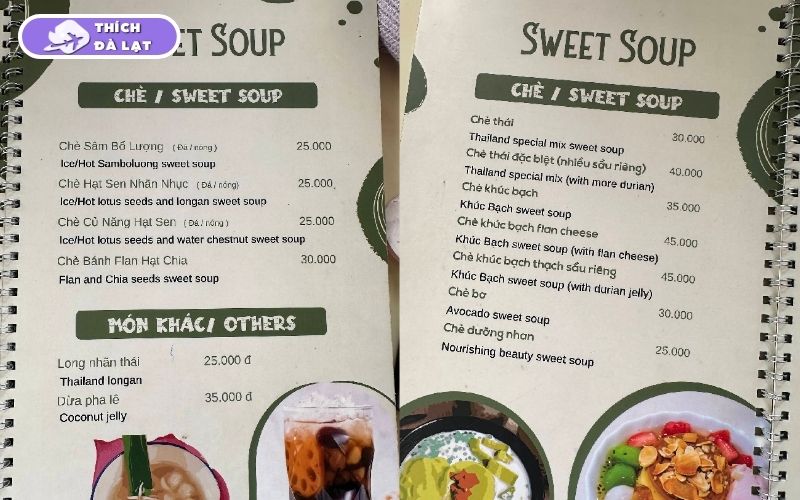 Cập nhật thông tin về quán chè thái bà Triệu Đà Lạt siêu ngon 8 chè thái bà triệu