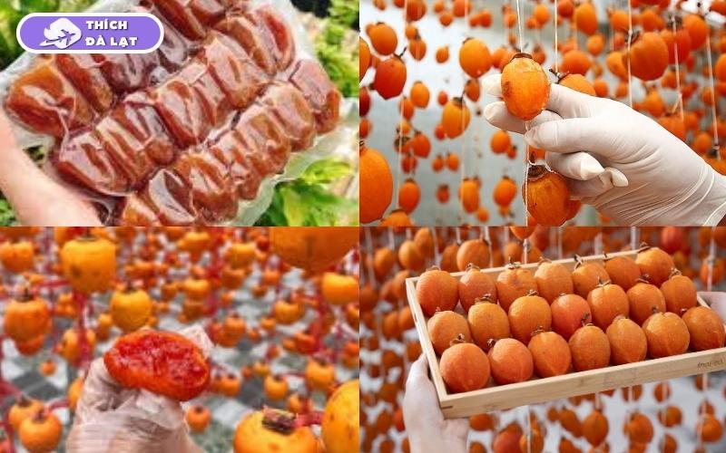 Hồng treo gió Đà Lạt loại nào ngon, vị ngọt và dẻo nhất? 8 hồng treo gió đà lạt loại nào ngon