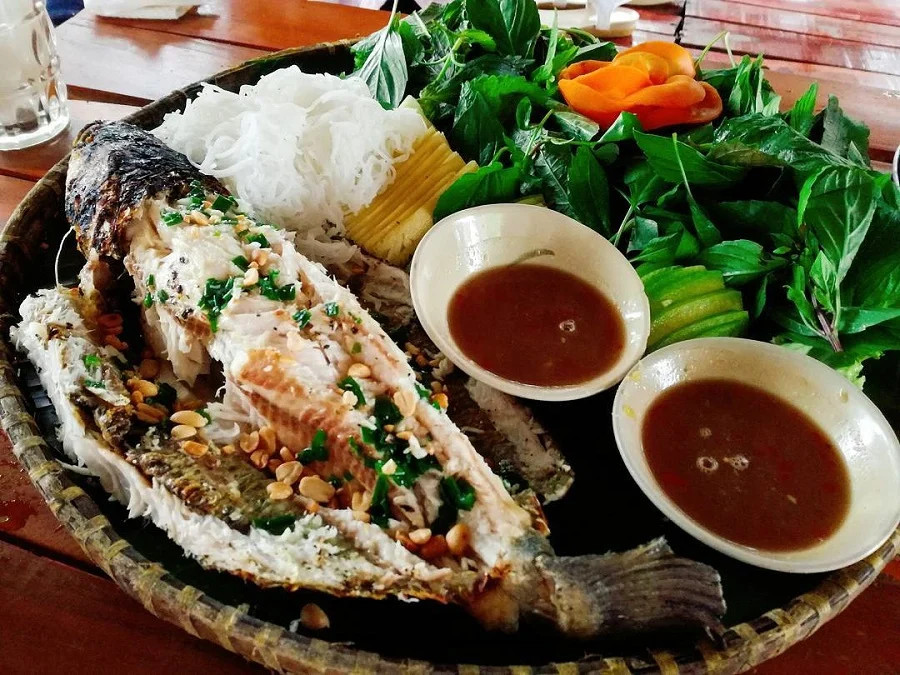 Chinh Phục Đỉnh Langbiang – "Nóc Nhà" Huyền Thoại Của Đà Lạt 31 Cá lóc nướng cuốn bánh tráng - đặc sản dân dã