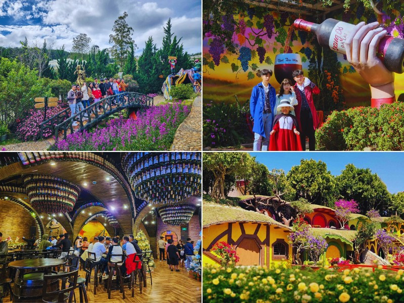 Tour Đà Lạt 5 Ngày 4 Đêm: Khám Phá Trọn Vẹn Xứ Sở Ngàn Hoa Cùng Thích Đà Lạt 7 Khám phá Dalat Fairytale Land và Nông trại cún Puppy Farm