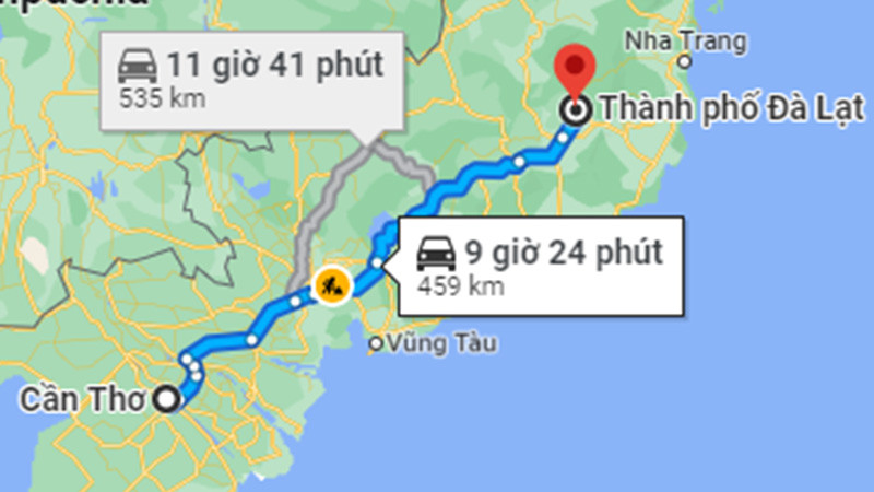 Khoảng Cách Cần Thơ Đà Lạt Bao Nhiêu Km? Cẩm Nang Di Chuyển & Du Lịch 2026 10 Khoảng cách Cần Thơ - Đà Lạt theo đường bộ